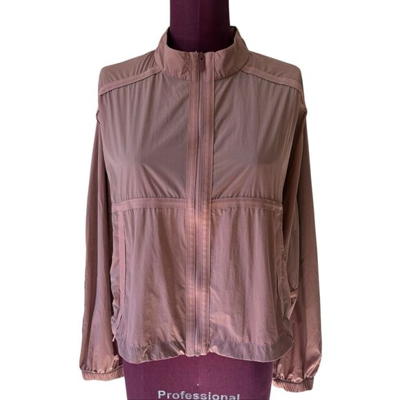 Lululemon Slip into the Moment Short Jacket size 8 Chalky Rose - Picture 4 of 15